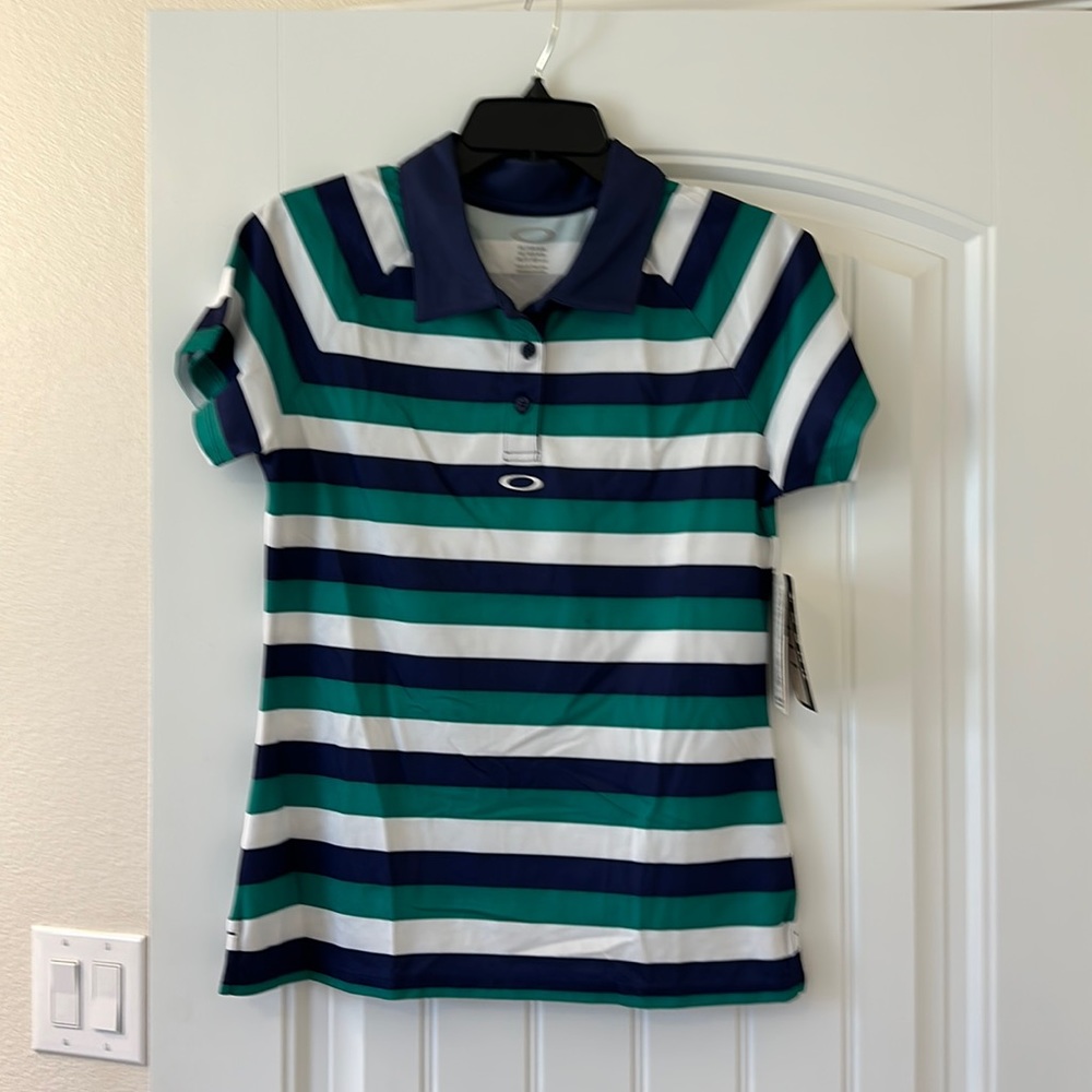 NWT Oakley golf polo